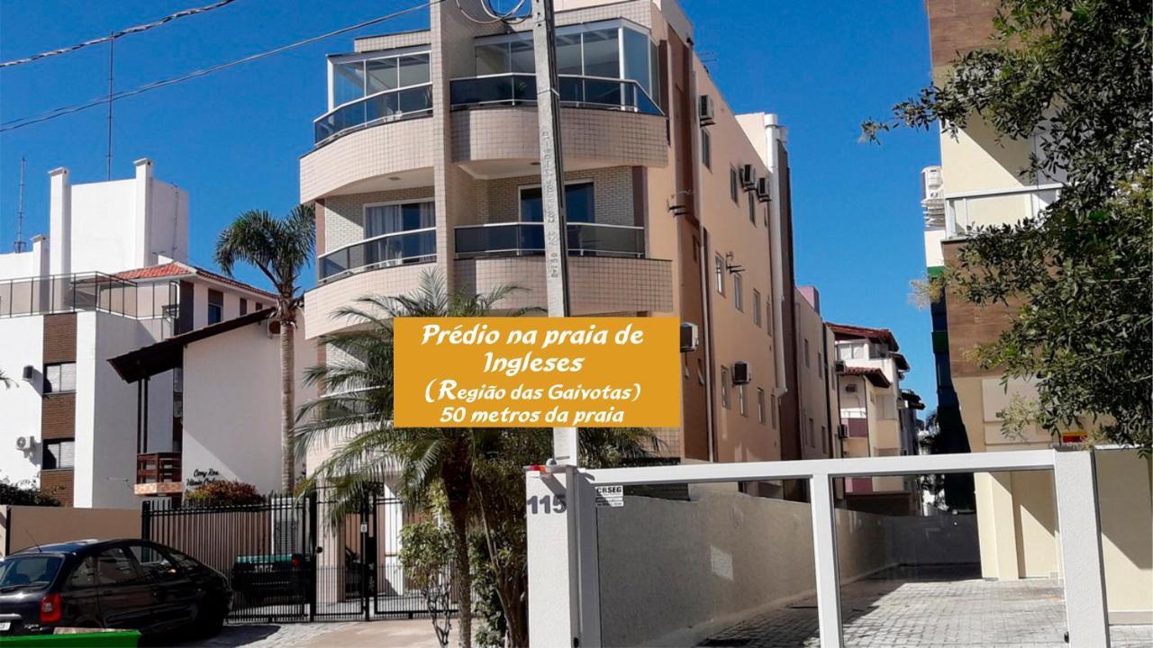 Aconchegante Pe Na Areia Na De Ingleses Gaivotas 70m Do Mar Apartment